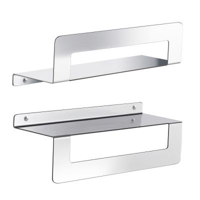 Купить gedy cleo, полка-полотенцедержатель длиной 30 см, цвет хром оптом