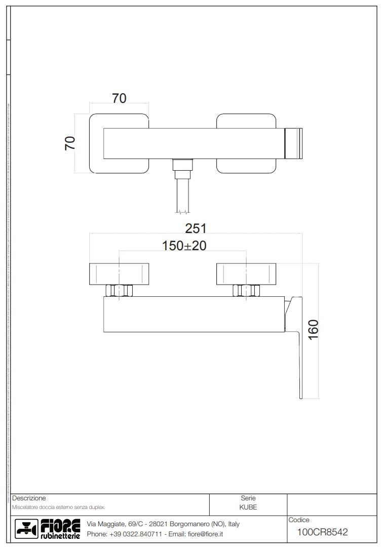 Купить смесители fiore kube, однорычажный смеситель для душа, без набора для душа, цвет черный матовый оптом