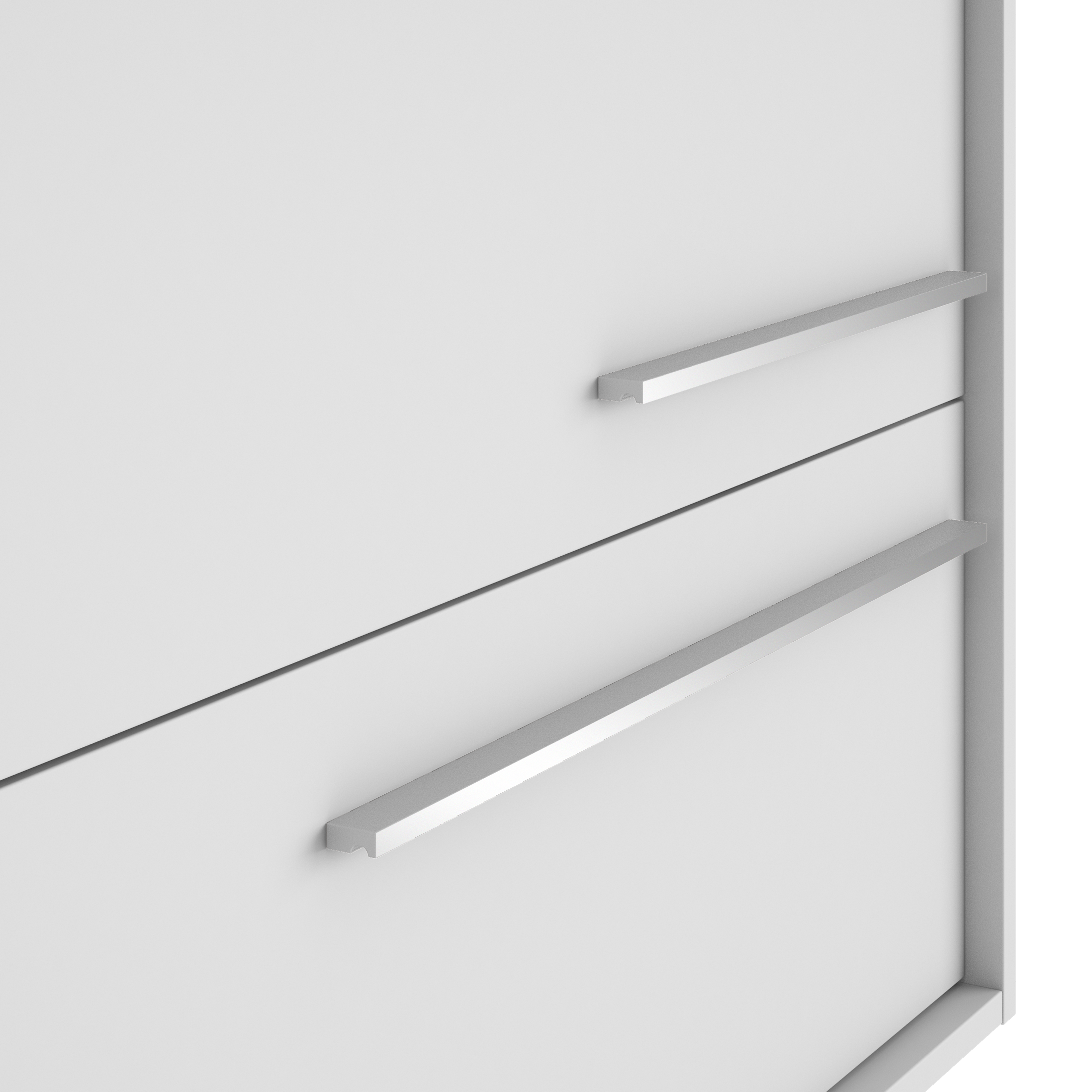 Купить visobath aqua, тумба 100 см, 2 ящика c хромированными ручками, цвет бежевый матовый лак (cotton) оптом