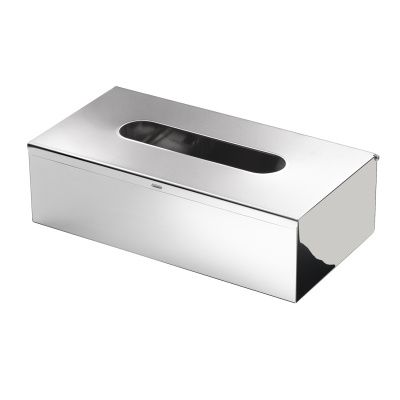 Купить gedy, прямоугольная емкость для бумажных салфеток, цвет хром оптом