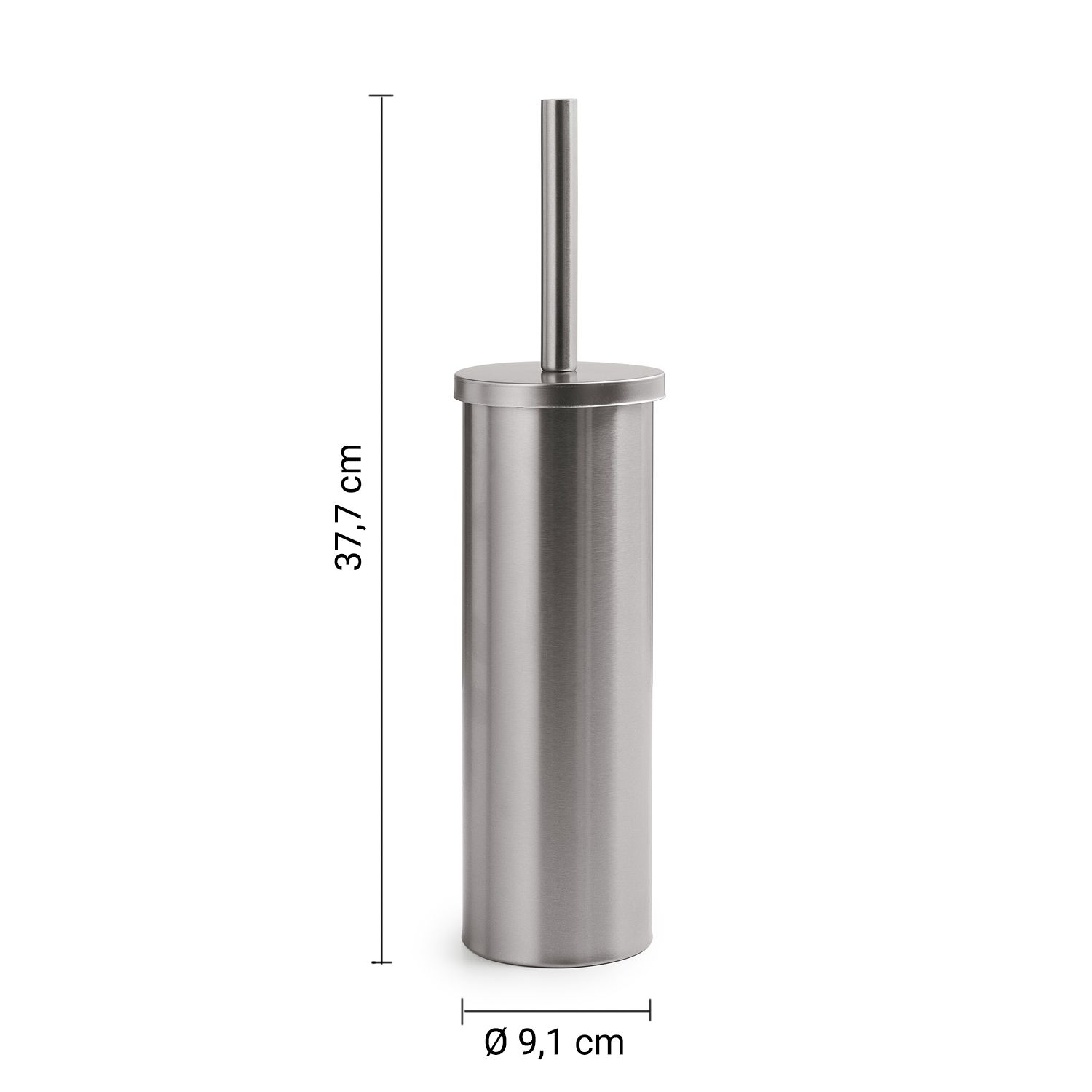 Купить gedy flip, напольный металлический ёрш, цвет зачищенный хром оптом