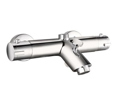 Купить aqg escada, однорычажный смеситель для душевой колонны с термостатом, цвет хром оптом