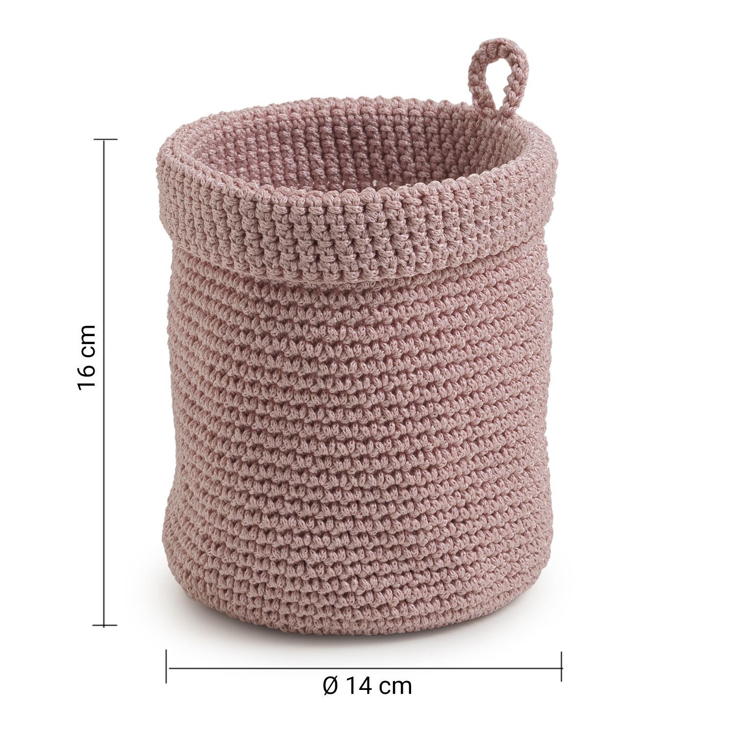 Купить gedy malva, органайзер из полипропилена ø14 х h16 см, цвет розовый оптом