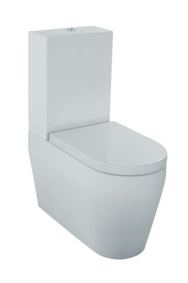 Купить neroceramica genesi, унитаз напольный с бачком 59х35хh42 + сиденье с микролифтом, цвет белый