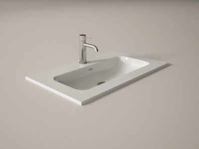 Купить visobath, керамическая раковина idea 100 см, цвет белый глянцевый оптом