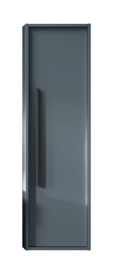 Купить visobath aqua, пенал 34.5 см, 1 распашная дверь (цвет ручки графит), цвет светло-синий матовый (avio) оптом