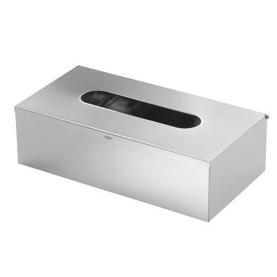 Купить gedy, прямоугольная емкость для бумажных салфеток, цвет зачищенный хром оптом