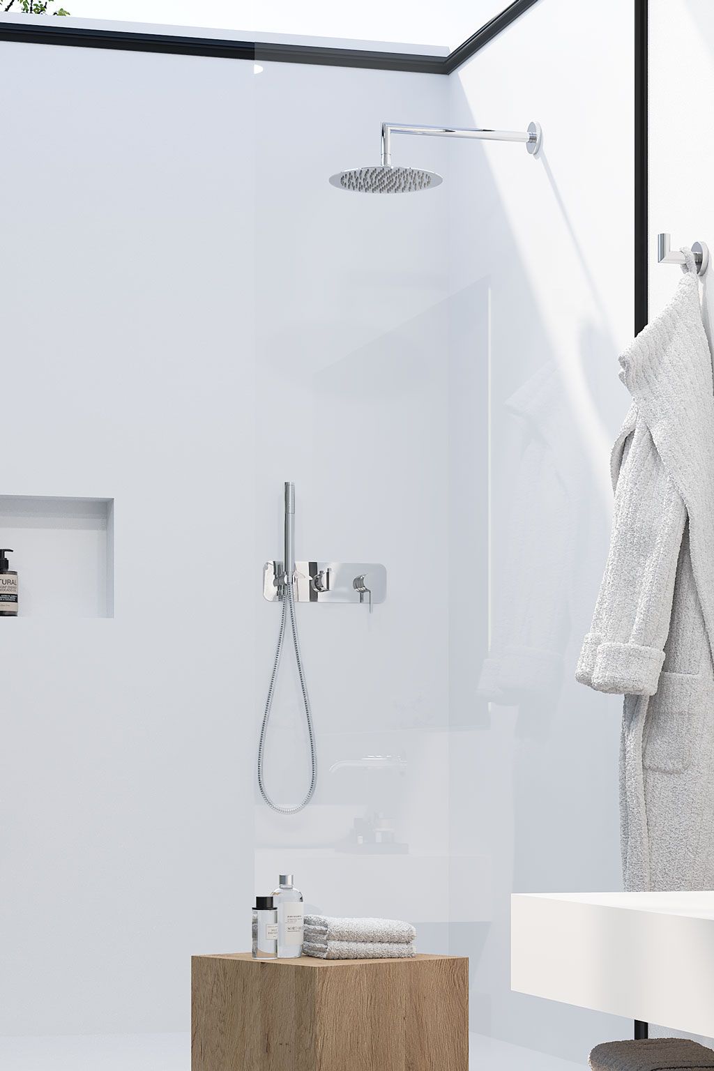 Купить aqg urban flow, душевой комплект er234 на 2-3 потребителя, с настенным кронштейном, цвет хром оптом Купить aqg urban flow, душевой комплект er234 на 2-3 потребителя, с настенным кронштейном, цвет хром оптом