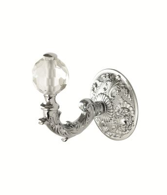 Купить stil haus noto light, крючок со стеклом murano, цвет хром оптом