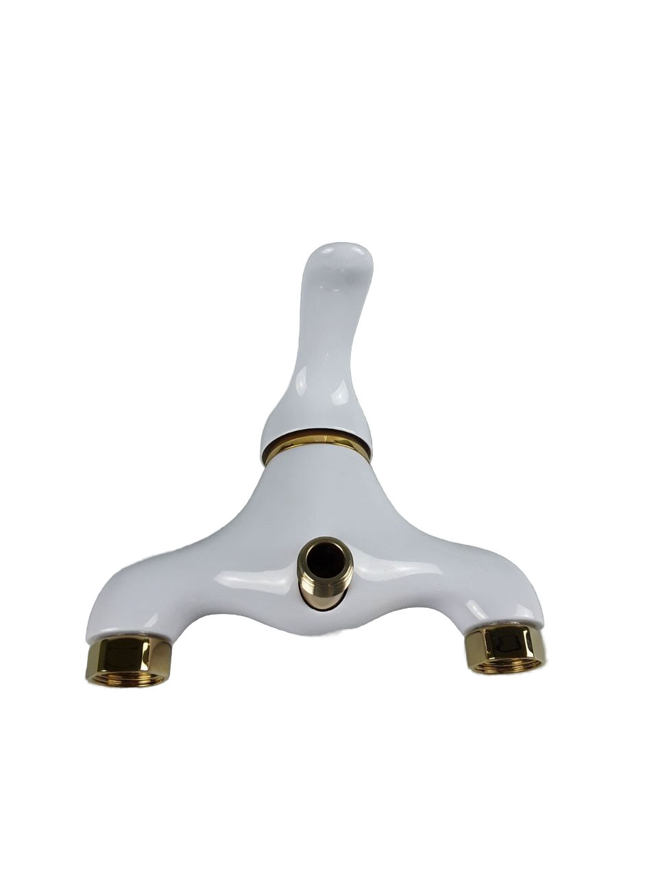 Купить смесители Emmevi Harmony, однорычажный смеситель для душа без набора для душа, цвет белый-золото оптом