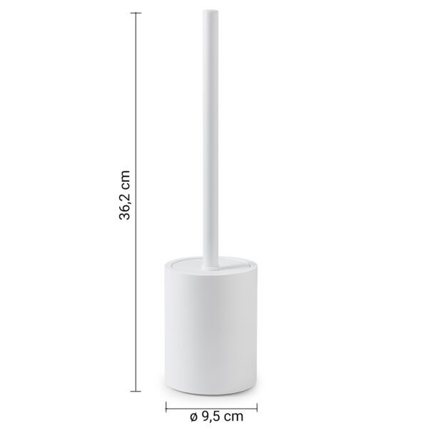 Купить gedy brenda, напольный ерш, цвет белый матовый оптом