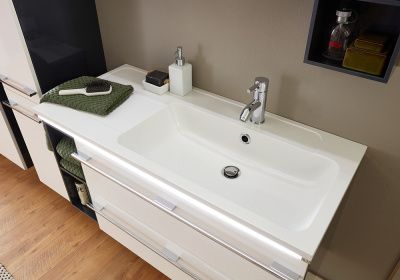 10933_18 MARLIN BAD 3250_100cm_Weiss Seidenglanz_Anthrazit Seidenglanz