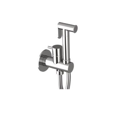 Купить oioli micro, гигиенический душ со смесителем на холодную/горячую воду, без внут. части, цвет брашированное золото оптом