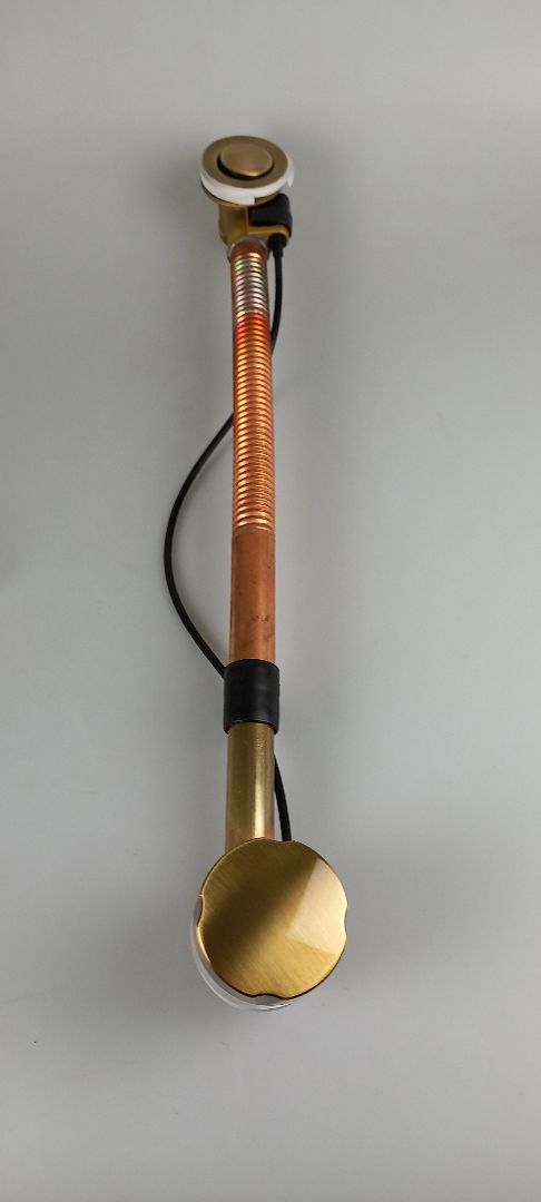 Купить emmevi, слив-перелив для ванны, 64 см, цвет бронза оптом