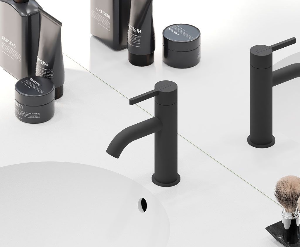 Купить aqg urban, однорычажный смеситель для раковины без донного клапана, цвет черный матовый оптом Купить aqg urban, однорычажный смеситель для раковины без донного клапана, цвет черный матовый оптом