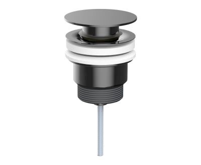 Купить aqg, универсальный донный клапан click-clack, цвет оружейная сталь (pvd) оптом Купить aqg, универсальный донный клапан click-clack, цвет оружейная сталь (pvd) оптом