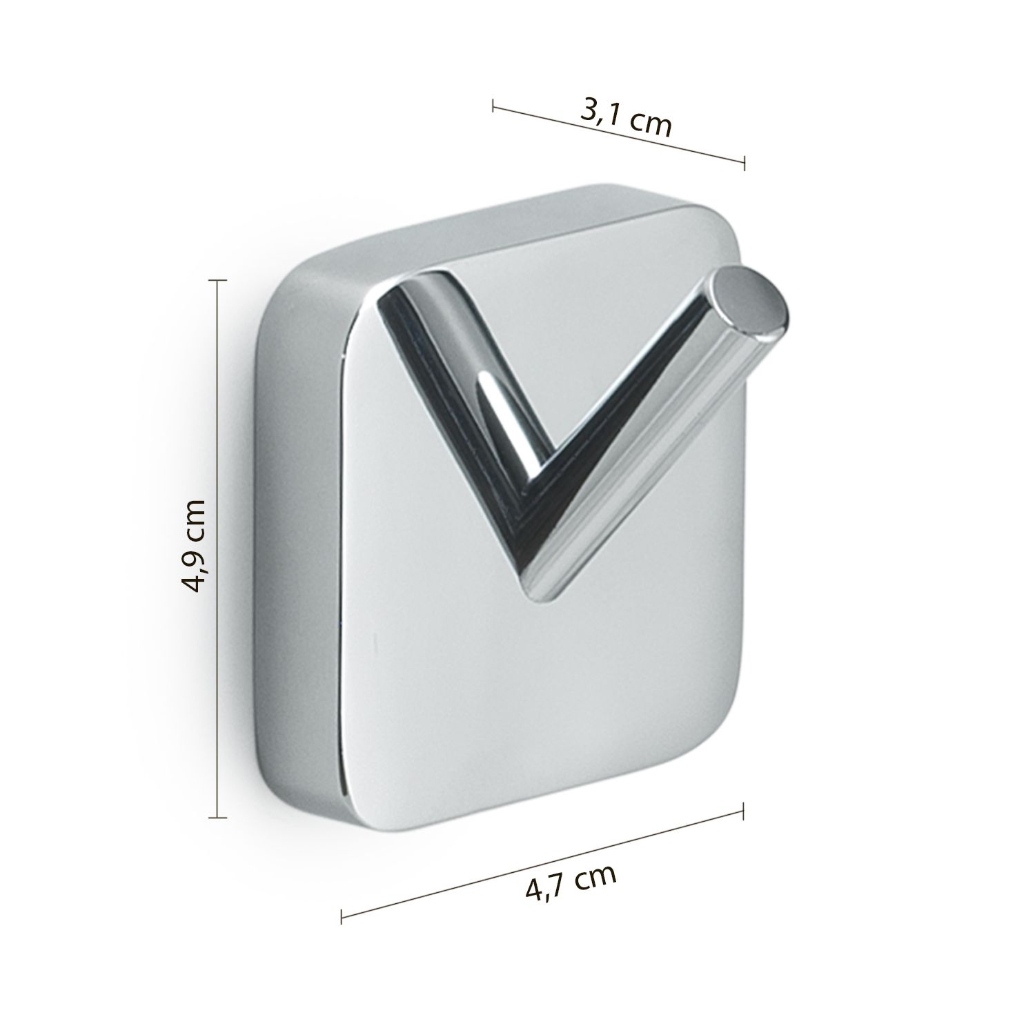 Купить gedy tonga, набор из 2-х крючков, цвет хром оптом