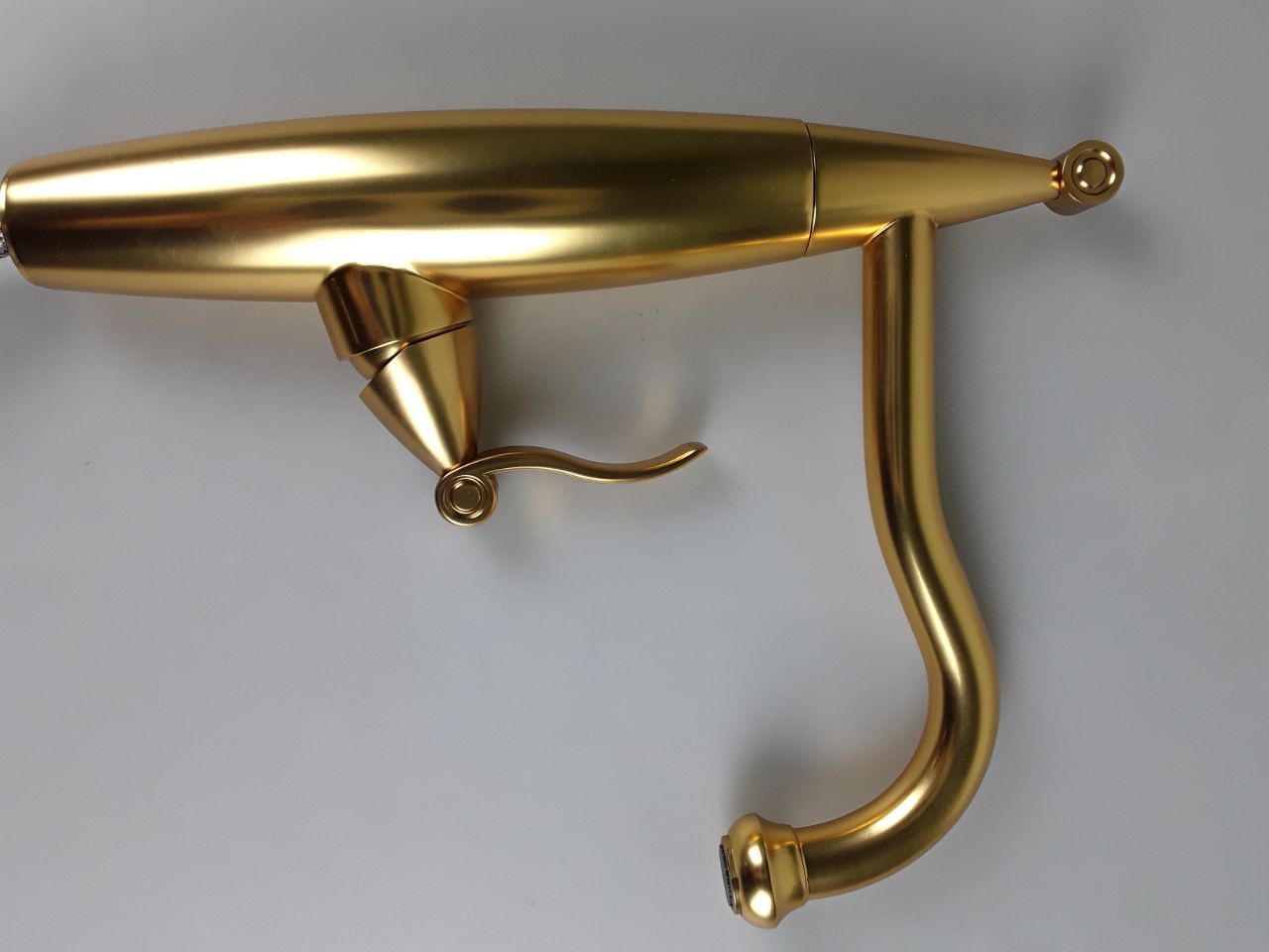 Смеситель Abel для кухни, цвет матовое золото