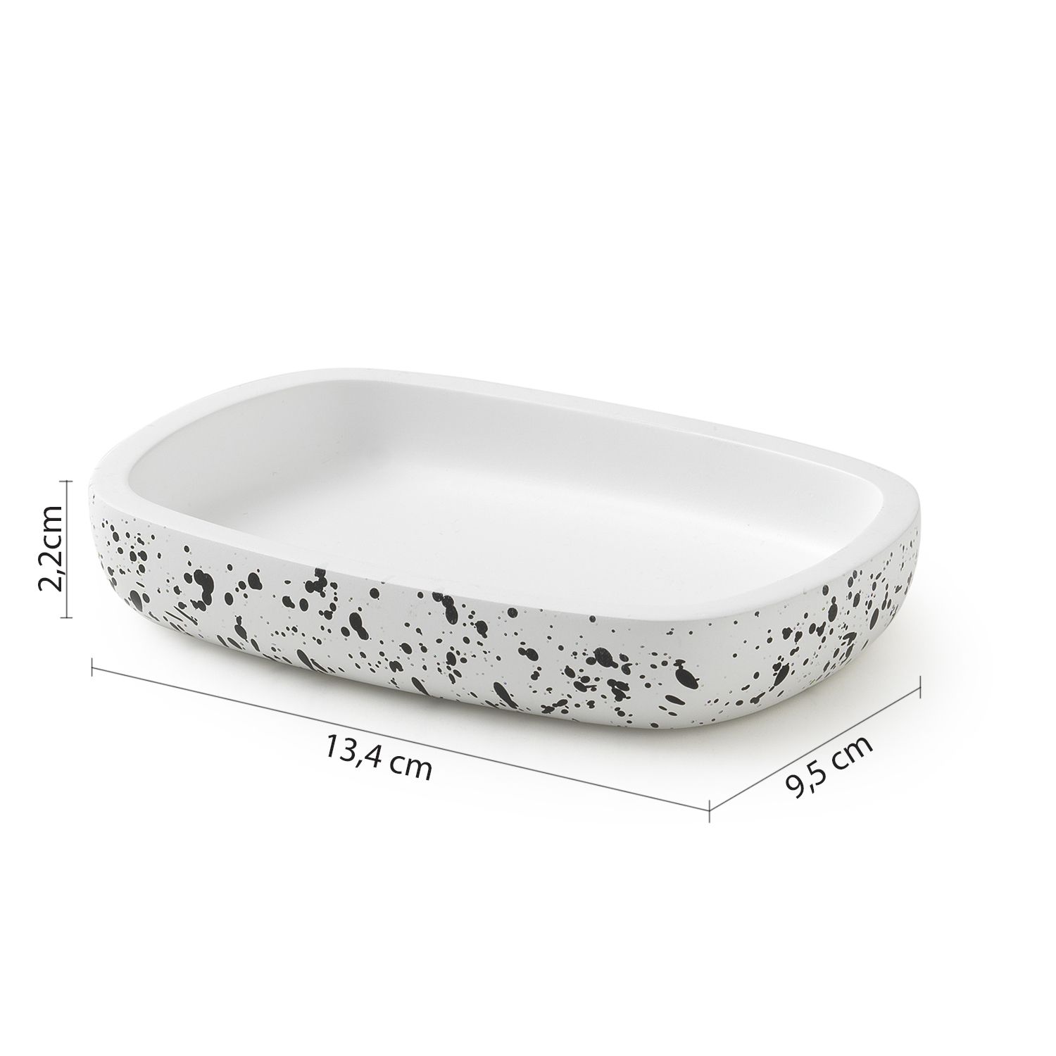 Купить gedy layla, настольная мыльница, цвет белый матовый оптом