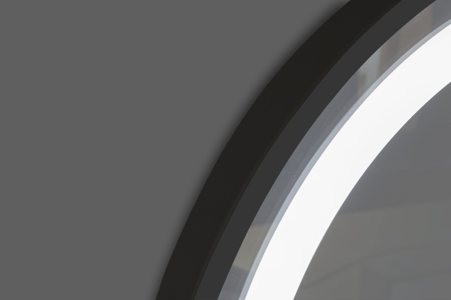 Купить xpertials klara capsula, зеркало 50х80 см, 2 датчика: led подсветка с регулировкой яркости и антизапотевание, профиль черный матовый оптом