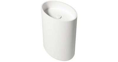 Купить zenon elipse, напольная раковина овальной формы, 54х36хh85 см, цвет белый матовый оптом Купить zenon elipse, напольная раковина овальной формы, 54х36хh85 см, цвет белый матовый оптом