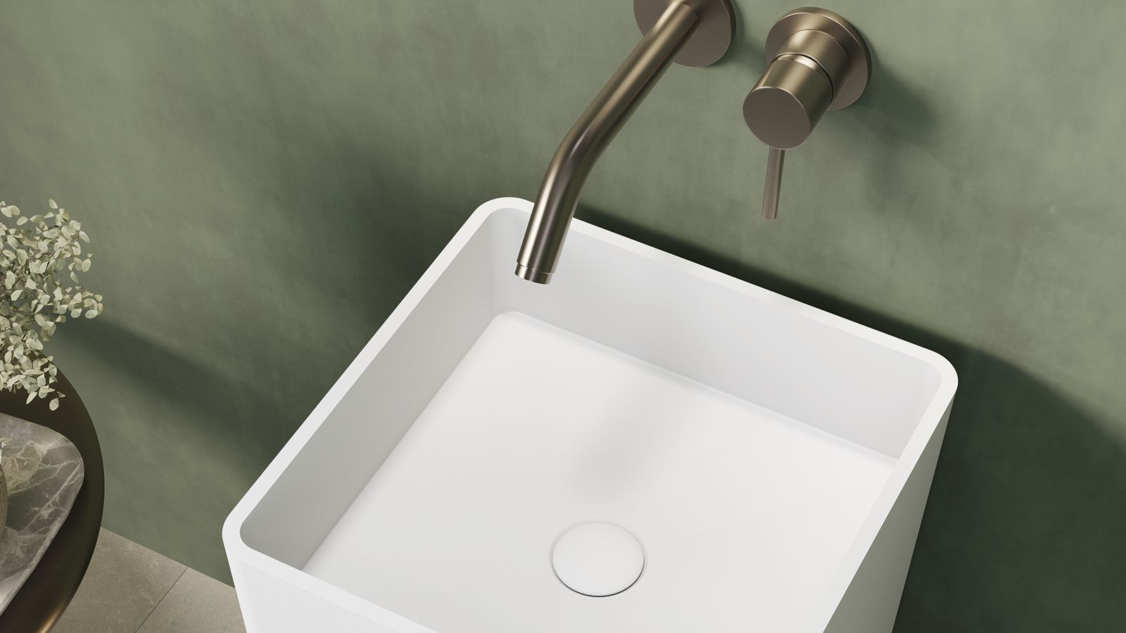 Купить zenon ember, напольная раковина квадратной формы без отверстия под смеситель, 40х40хh85 см, цвет белый матовый оптом Купить zenon ember, напольная раковина квадратной формы без отверстия под смеситель, 40х40хh85 см, цвет белый матовый оптом