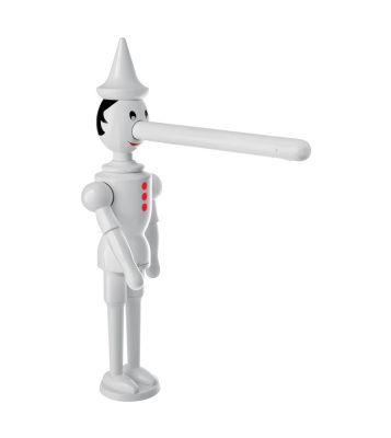 Купить смесители Emmevi Pinocchio, двухрычажный кухонный смеситель (излив 20,6 см), без донного клапана, цвет белый оптом