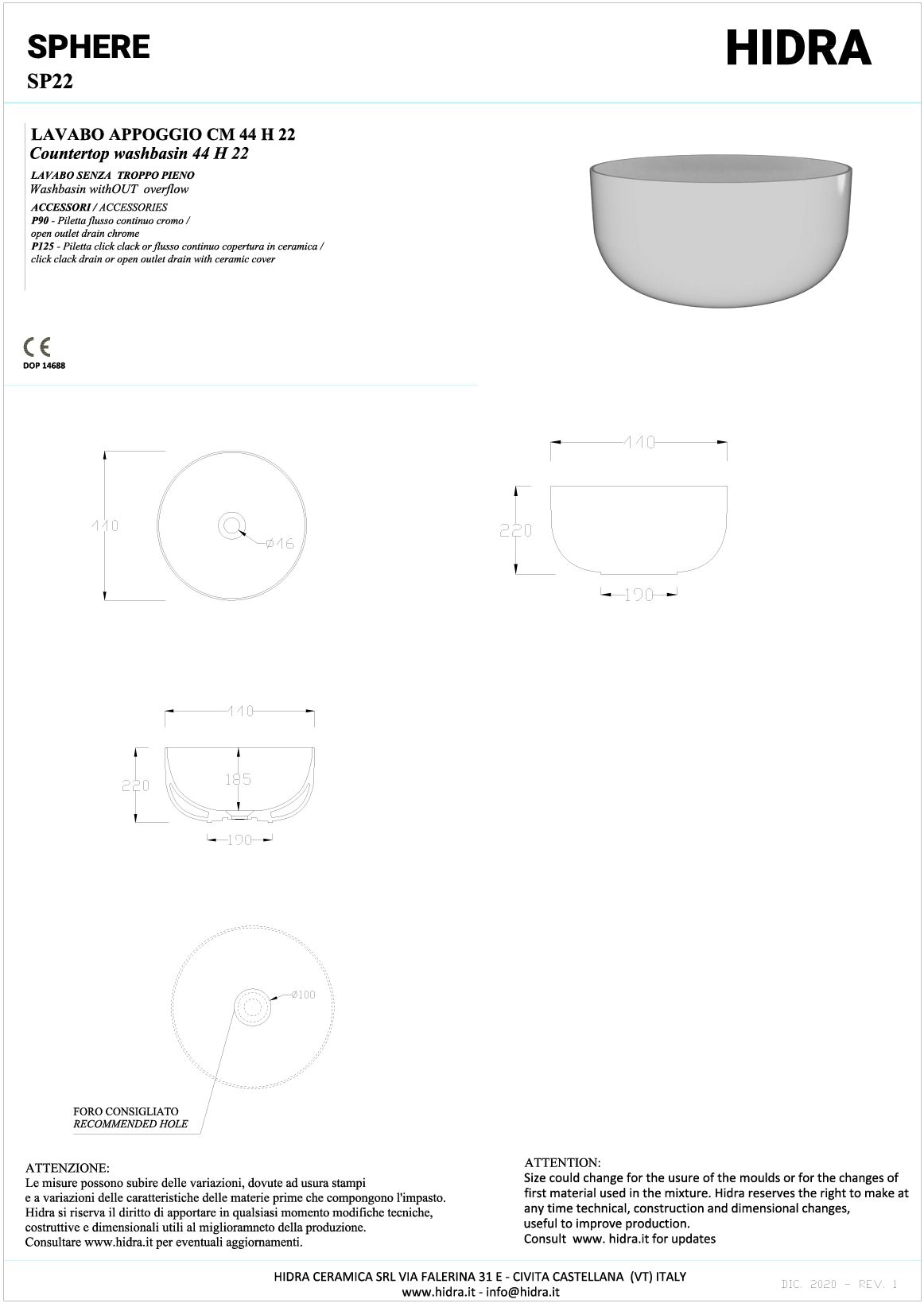 Купить hidra sphere, накладная круглая раковина ø44х22h см, цвет белый матовый оптом Купить hidra sphere, накладная круглая раковина ø44х22h см, цвет белый матовый оптом