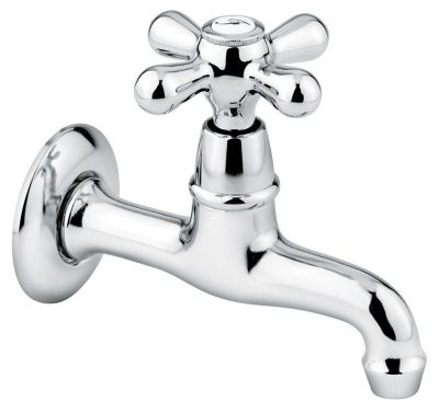 Купить смесители Emmevi Deco Classic, настенный одновентильный кран для раковины (излив 12 см), цвет золото оптом