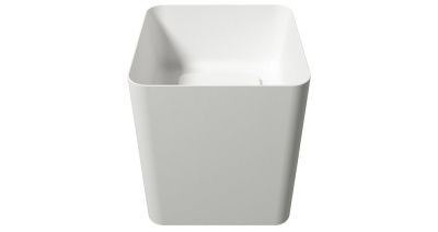 Купить zenon aris, подвесная раковина квадратной формы, 42х42хh50 см, цвет белый матовый оптом Купить zenon aris, подвесная раковина квадратной формы, 42х42хh50 см, цвет белый матовый оптом