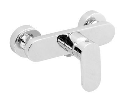 Купить aqg beta, однорычажный смеситель для душа без набора для душа, цвет белый матовый оптом