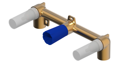 Купить смесители Oioli, внутренняя часть к смесителю Como/Navona/Micro70 и 80/5TH Avenue, для раковины из стены на 3 отверстия  оптом