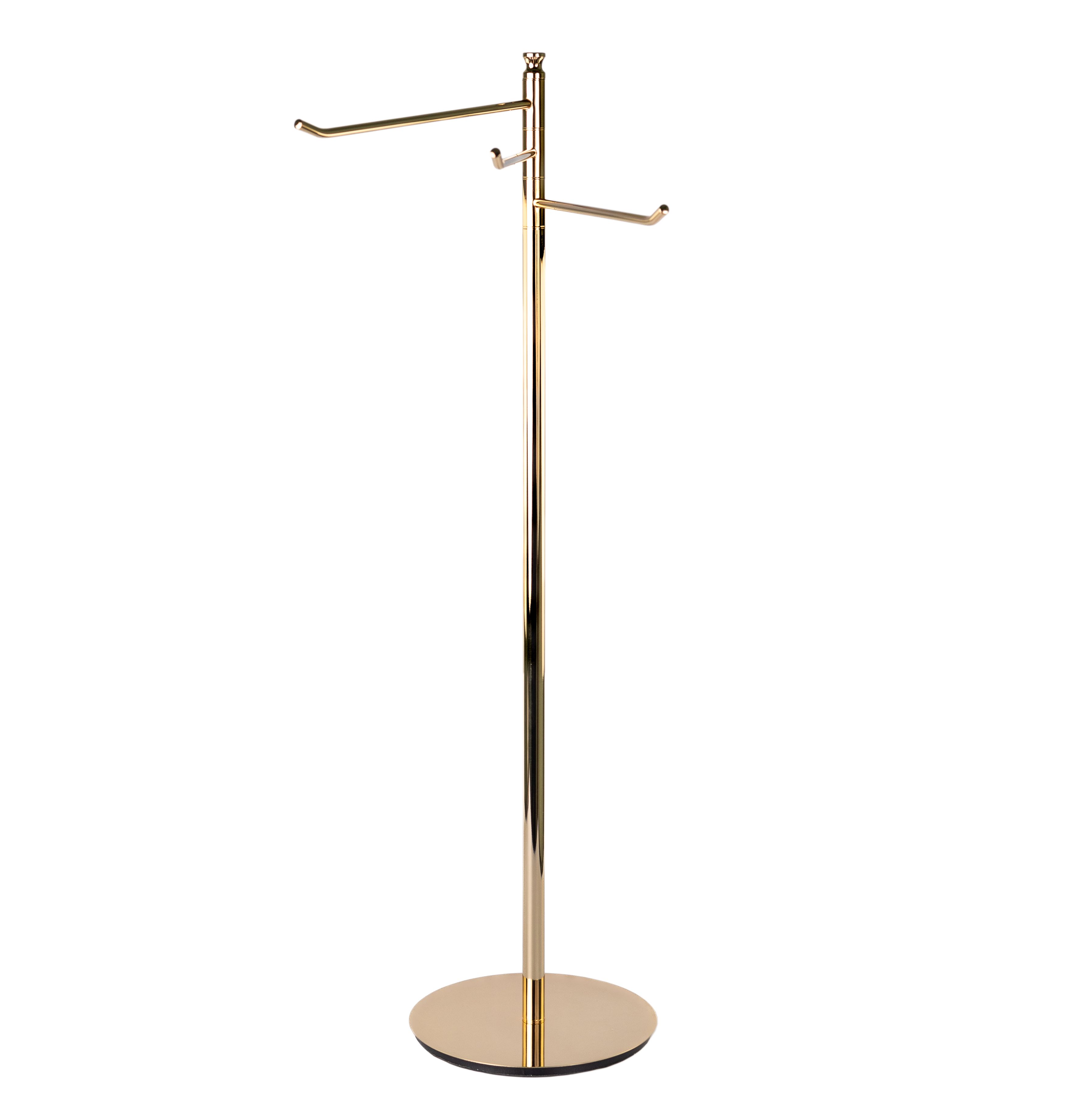 Купить stil haus hashi, стойка h85,5 см: 3 полотенцедержателя, цвет золото оптом