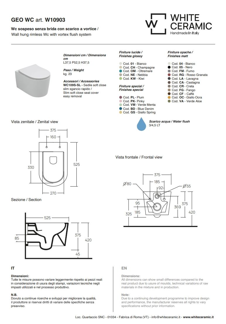Купить white ceramic geo, комплект подвесного унитаза c вихревым смывом и быстросъемным ультратонким сиденьем микролифт, цвет белый глянцевый оптом