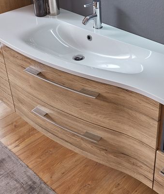 11521_18 MARLIN BAD 3160_150cm_Eiche Struktur Nachbildung_Anthrazit Seidenglanz_sr2