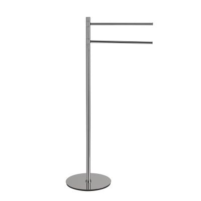 Купить gedy mida, стойка: 2 полотенцедержателя, цвет хром оптом