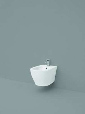 Купить hidra my, подвесное биде c крепежом, 52x36x31h см, цвет белый глянцевый оптом