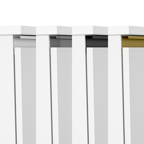 Купить visobath granada, тумба 100 см, 2 ящика c золотыми ручками, цвет белый матовый лак (b-ada) оптом