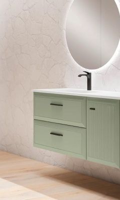 Купить visobath delta, комплект: тумба 80см+модуль 40см+раковина левая из мин. литья, цвет кварцевый матовый лак (quarzo) оптом Купить visobath delta, комплект: тумба 80см+модуль 40см+раковина левая из мин. литья, цвет кварцевый матовый лак (quarzo) оптом