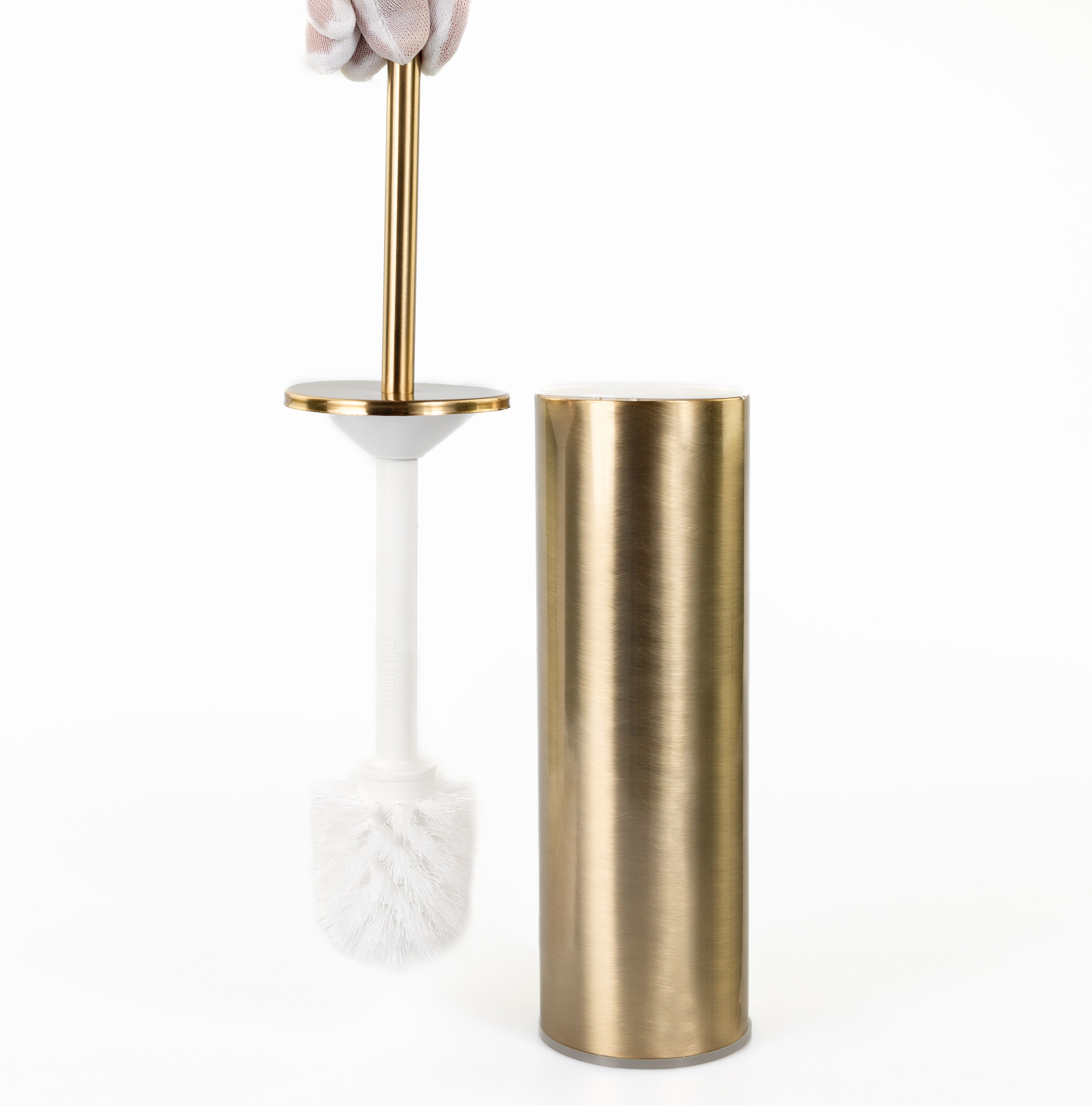 Купить stil haus hashi, напольный металлический ёрш, цвет золото сатин оптом Купить stil haus hashi, напольный металлический ёрш, цвет золото сатин оптом