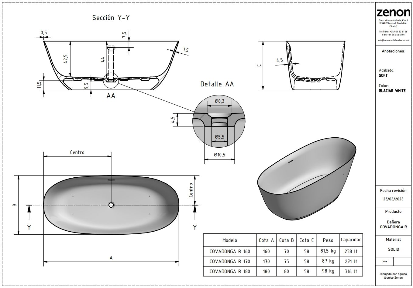 Купить ванны zenon covadonga r, овальная ванна из искусственного камня solid surface, 180x80xh57,5 см, цвет белый матовый Купить ванны zenon covadonga r, овальная ванна из искусственного камня solid surface, 180x80xh57,5 см, цвет белый матовый