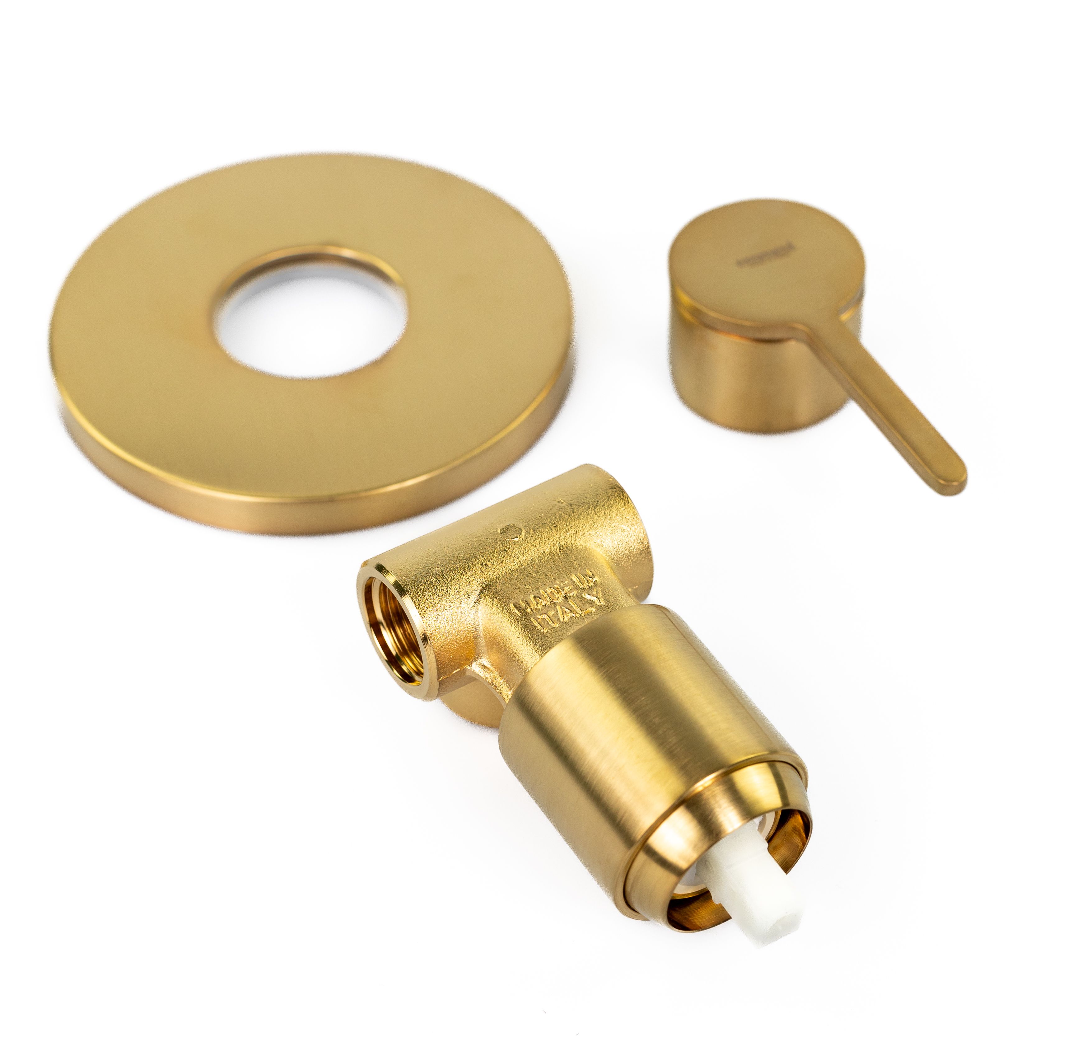 Купить смесители Emmevi Filobrass, встраиваемый в стену однорычажный смеситель для душа, цвет брашированное золото оптом Купить смесители Emmevi Filobrass, встраиваемый в стену однорычажный смеситель для душа, цвет брашированное золото оптом