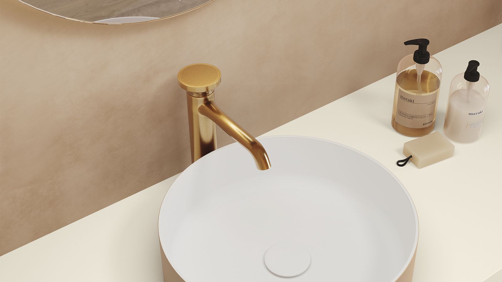 Купить zenon rin, накладная раковина круглой формы без отверстия под смеситель, 39х39х10,8 см, цвет белый матовый оптом Купить zenon rin, накладная раковина круглой формы без отверстия под смеситель, 39х39х10,8 см, цвет белый матовый оптом