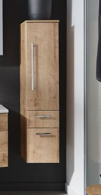 Купить puris vuelta, средний шкаф 30 см правый (1 дверь, 2 ящика), цвет дуб песочный