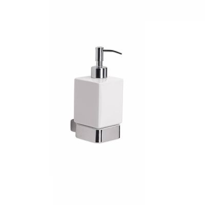 Купить gedy spluga, настенный керамический дозатор, цвет хром оптом