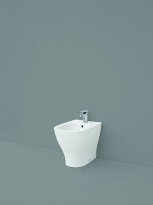 Купить hidra my, напольное биде c крепежом, 52x36x41h см, цвет белый глянцевый оптом